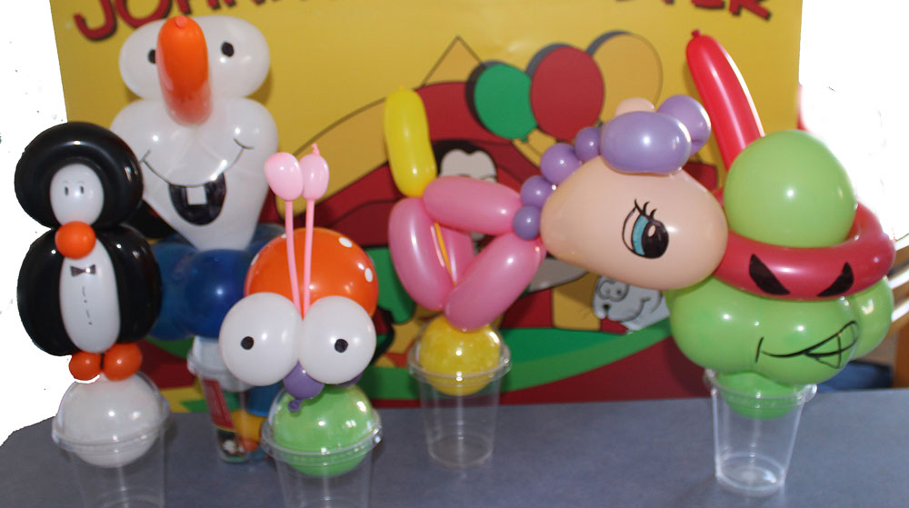 Lolly Buddies - Balloon creations for lolly cups