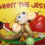Johnny the Jester Balloon Monkey Image