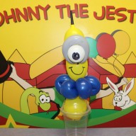 Johnny the Jester Balloon Mininons Image