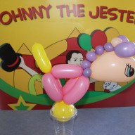 Johnny the Jester Balloon Pony